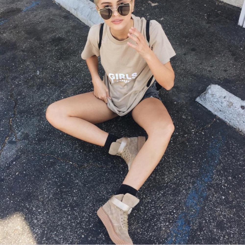 High Top Creeper Sneakers